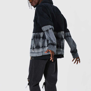 Veste en jean imperméable et coupe-vent pour homme, streetwear, vêtements d'extérieur pour un style décontracté, durable, en coton doux, logo frontal - Product Image 4