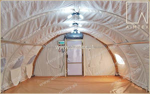 Tente de guerrier Tente de guerrier Tente de baril de guerrier Structure robuste et modulaire Système de cadre d'installation facile Différentes couleurs et impressions - Product Image 3