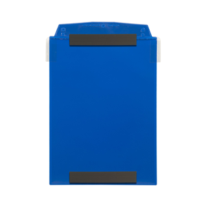 Portadocumenti Magnetico con Aletta Protettiva DIN A4 Verticale Blu 2 Strisce Magnetiche Confezione da 10-SD2M/4211-03 - Product Image 2