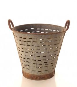 NOUVEAU design Ce panier en fil métallique rond avec poignées, couramment utilisé pour le rangement ou l'article décoratif pour la cuisine restaurant 2025 - Product Image 6