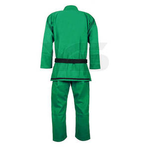 Alta calidad logotipo personalizado algodón Jiu Jitsu Gi uniforme venta al por mayor artes marciales desgaste OEM servicio disponible - Product Image 2