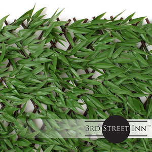 ชุด4ฉากกั้นความเป็นส่วนตัวของไม้ไผ่1.6 Ft. สูง X 9ฟุตปลูกต้นไม้เทียมเสริมความงามตามธรรมชาติสำหรับพื้นที่กลางแจ้งของคุณ - Product Image 2