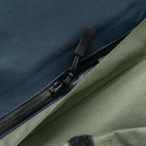 Chaqueta Cortavientos Ligera con Cierre de Cremallera, 100% Impermeable, con Cuello Alto, para Hombre, Chaqueta de Lona para Otoño - Product Image 3