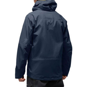 Everyday Waterproof Windproof Lightweight Warm Breathable Softshell Outdoor <b>Jackets</b> for <b>Men</b> Winter Sportswear Front Print Zipper - Product Image 2