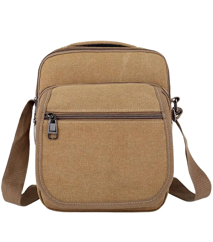 Latest Fashionable Design Camouflage High Quality Nylon Sling Men Fashion canvas solid shoulder satchel messenger bags