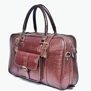 Large Capacity Travel Duffle Bags Waterproof Sport Outdoor Use <b>Leather</b> Duffle Bags in Wholesale - Product Image 1