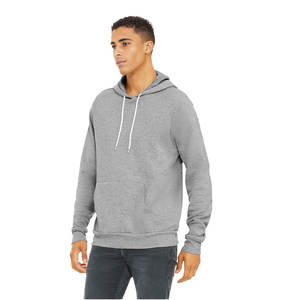 Bella + เสื้อสเวตเตอร์ปักลายผ้าแคนวาสแบบหนา480ก. เป็นมิตรต่อสิ่งแวดล้อมสำหรับผู้ชายและผู้หญิงเสื้อผ้าแนวสตรีทผ้าคอตตอนผสมโพลีทนทาน - Product Image 6