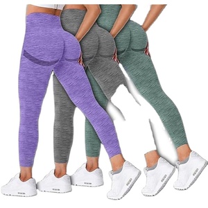 Nueva llegada 2023 nuevo diseño mujeres Legging gimnasio entrenamiento Fitness gimnasio pantalón mujeres Yoga pantalones Leggings - Product Image 1