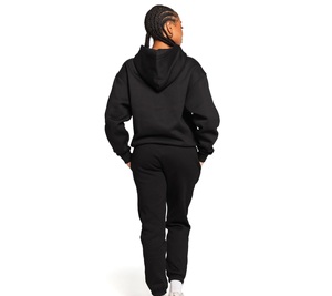 OEM Chất Lượng Cao Dây Kéo Up Mens Womens Hoodies Không Có Chuỗi Quá Khổ 50% <span class=keywords><strong>Polyester</strong></span> 50% Bông Đầy Đủ Zip Áo Bởi Isha Ngành Công Nghiệp - Product Image 5