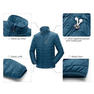 Veste matelassée imperméable à capuche pour homme en taffetas 100% polyester, design personnalisé, style décontracté chic, écologique, meilleur du Bangladesh - Product Image 3