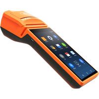 Terminal de Pago Móvil Android P2 PRO con Pantalla de 5.99 Pulgadas, Impresora Térmica Integrada, Escáner de Código de Barras 1D y Lector de Banda Magnética