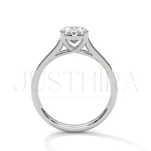 High Demand Affordable Oval Cut Diamond <b>Ring</b> Women Ideal for Daily Wear Gifts and Fashion Accessories Available for Best Price - Product Image 5