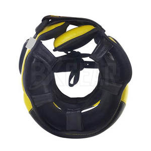 Protector de cabeza de boxeo ajustable con protección para orejas, mejillas y mentón adecuado para varias Artes Marciales - Product Image 6