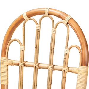 Lightweight Boho Dining <b>Chair</b> Natural <b>Rattan</b> Handmade with Traditional Design for Indoor and <b>Outdoor</b> Home Use - Product Image 5