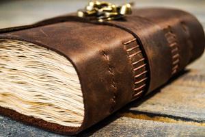 Diario de cuero de la mejor calidad, cuaderno de bocetos de lujo Premium, diario de cuero Vintage, diario de cuero, producto OEM y FBA - Product Image 5