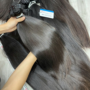 Extensions de cheveux bruts de qualité supérieure un donneur pour le blanchiment des paquets de cheveux humains vietnamiens livraison directe dans le monde entier prix de gros - Product Image 5