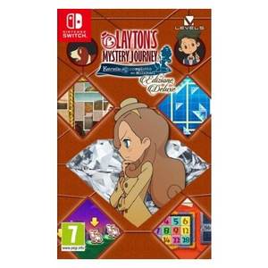 SWITCH Édition Deluxe du jeu vidéo Layton's Mystery Journey Katrielle and the Millionaires' Conspiracy PEGI 7+ - Product Image 1