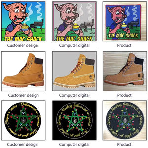 Ventes en gros de patchs en chenille brodés, logo, vêtements, vente chaude, patchs en chenille brodés de haute qualité, selon vos besoins - Product Image 3