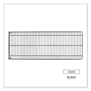 Alera ALESW584818BL Industrial 48 Pulgadas X 18 Pulgadas Estanterías de Alambre Negras, Estantes de Alambre Adicionales para Garaje, 2 Piezas por Caja - Product Image 6