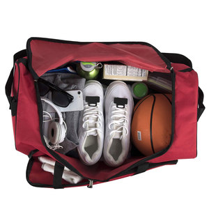 Premium Quality Customized Color <b>Canvas</b> Sports Bag Adjustable Shoulder Straps Durable Zipper <b>Plain</b> Design <b>Large</b> Capacity 30-40L - Product Image 2