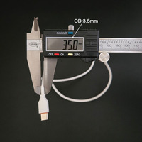 Cables USB Tipo C a USB Tipo C de Primera Calidad, Fáciles de Transportar, de 5 Núcleos, Carga Súper Rápida en Ambos Extremos
