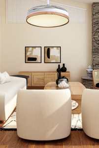 คอสโมพัดลมติดเพดานมอเตอร์ DC และใบพัดแบบปรับได้-ไฟ LED 36W พร้อมหน่วยความจำ (3000K, 4000K, 6500K) - Product Image 6