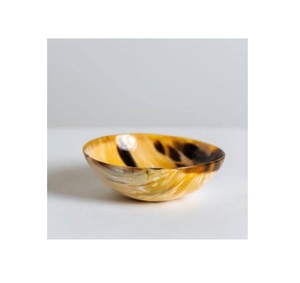 Cuenco de cuerno hecho a mano por artesanos indios Belleza pulida Ecológico Sin BPA Decoración de cocina de lujo Regalos festivos reflexivos - Product Image 2