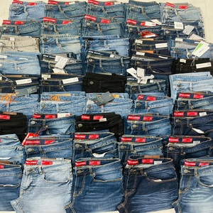 Jeans en denim délavés à l'acide de haute qualité pour hommes pantalons brodés d'impression droite empilés de concepteur personnalisé bouton Hip Hop hiver - Product Image 3