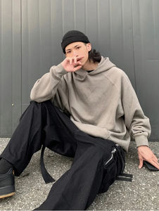 Wholesale Top Quality Heavyweight Cotton Streetwear Custom Logo Hiphop Oversize Printed Fleece Unisex <b>Men</b> <b>Hoodies</b> & Sweatshirts - Product Image 4