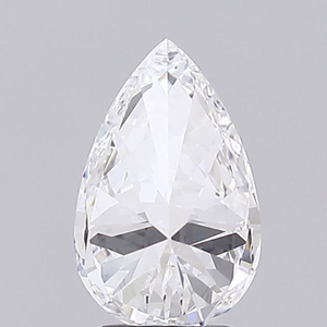 1.51 ct Poire Cut Lab-Grown Diamond IGI Certified E Color VS1 Clarity Lab-Stone - Product Image 2