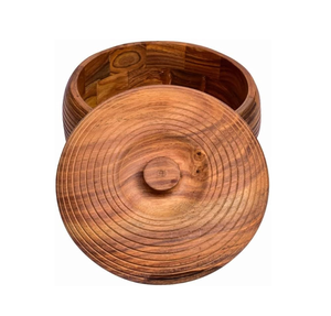 Casserole en bois Pot de table Cuisine Hot Pot Utilisation de réchauffement des aliments en gros Cuisine de table Pots de réchauffement des aliments - Product Image 2