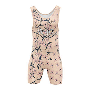 Singlet de lutte personnalisé de haute qualité pour hommes, sublimé, bretelles réglables, fermeture à enfiler, singlet de musculation pour la salle de sport - Product Image 5