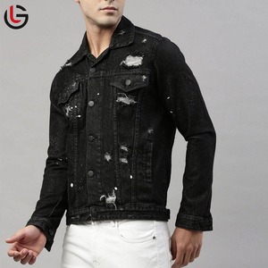 Vente en gros de vestes en jeans pour hommes sur mesure Top de haute qualité-Vêtements décontractés Meilleures ventes Taille XL pour l'hiver - Product Image 3