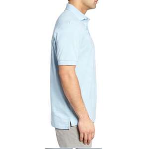 เสื้อโปโลชายคุณภาพสูง แขนสั้น สีอ่อน |   โลโก้แบบกำหนดเอง |   จัดหาโดยตรงจากโรงงาน - Product Image 6