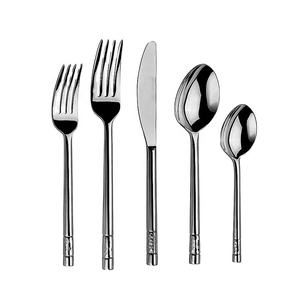 High Quality 4-<b>Pc</b> American Style Flatware <b>Set</b> Eco-Friendly Heirloom Quality Stainless Steel Handcrafted Formal Handle for - Product Image 2