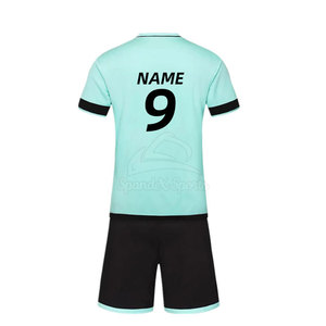 Durable Breathable Lightweight Men's and Women's Soccer Uniform Football Jersey with Short Sleeve for Teams Quality Soccer Wear - Product Image 2
