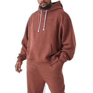 Mens Tracksuits Cotton Sports Suit Tracksuit 100% Cotton <b>Trousers</b> Long High Quality Men's Pullover Hoodie Sweatshirt Set 2026 - Product Image 4