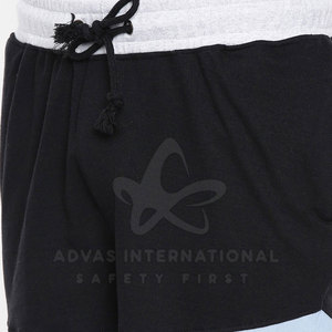 Short taille moyenne pour hommes sur mesure nouveau style motif solide 100% coton séchage rapide fermeture à cordon vêtements décontractés vendus - Product Image 4