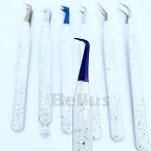 Pinzas para pestañas Premium, herramientas para pestañas perfectas de grado profesional de alta dureza hechas en Pakistán, la mejor calidad para uso en salón - Product Image 2