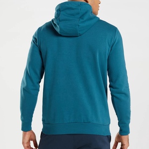 Men's High Quality Custom Logo Pullover Sport <b>Hoodie</b> Comfortable <b>Gym</b> Running Wear with Embroidered Technics <b>for</b> Summer - Product Image 2