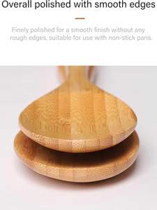 Cuchara de madera de mango largo de alta demanda para revolver sopa, curry y estofado, perfecta para uso doméstico, hotel y catering - Product Image 4