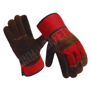 Gants de travail en cuir de vachette grainé de qualité supérieure, fabriqués au Canada, confortables, ignifuges, pour travaux industriels et jardinage - Product Image 2