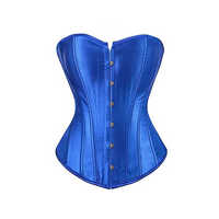 Damen XL Langer Neopren Atmungsaktiver Korsett-Top mit Cut-Outs, Sexy Bustier mit Perlenstickerei und Pailletten, mittelstarker Shaper