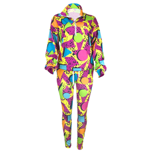 Ensemble de survêtements d'hiver à la mode avec impression par sublimation pour femmes en vente de gros de vêtements de meilleure qualité pour femmes avec OEM - Product Image 4