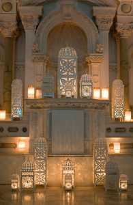 Lanterne décorative en métal de qualité supérieure adaptée à la décoration extérieure hôtels restaurants et événements familiaux traditionnels - Product Image 4