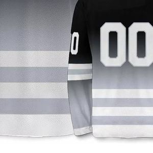 Camiseta de hockey sobre hielo para adultos con impresión por sublimación de ropa de hockey sobre hielo en blanco de equipo personalizado OEM de fábrica - Product Image 5