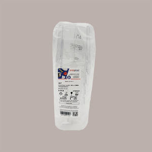 Ensemble de 5 verres à cocktail et à vin transparents de luxe SMMA de 250 cc, en aluminium et céramique, pour une décoration de style tropical - Product Image 2