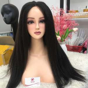 วิกผมตรงหยักศกสำหรับ100% ผมมนุษย์ผมต่อจากเวียดนามสำหรับผู้หญิงผิวดำ - Product Image 1