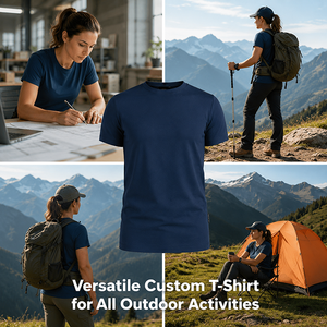 T-shirt thermique à manches courtes pour femme, personnalisable en gros, 100 % polypropylène respirant pour les activités sportives et professionnelles - Product Image 2