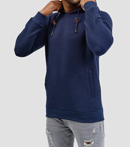 Sweat à capuche brodé pour hommes Sweat-shirt à capuche épais en polaire Sweat-shirt d'hiver chaud et décontracté Streetwear en coton avec poche Vêtements Haut - Product Image 3